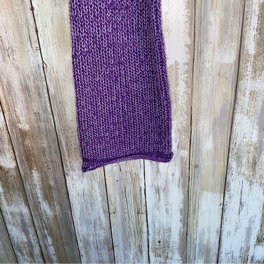 NWT Wild Fable Purple Crop Wide Sleeve Sweater - Picture 4 of 7
